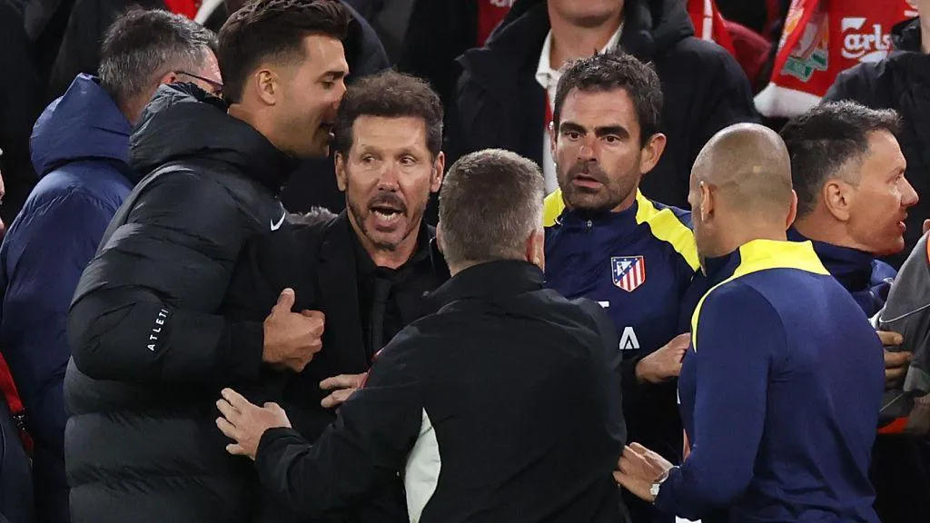 Atletico's Coach Shares Regret Following Altercation involving Anfield Spectators