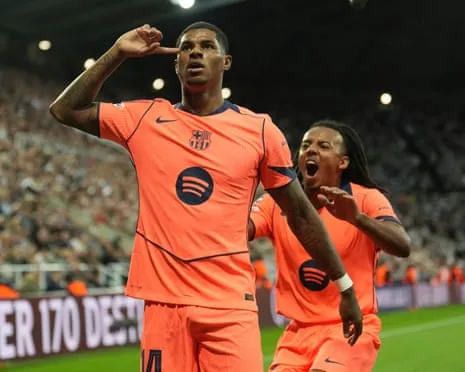 Attacker ruins the Magpies' big night and claims: ‘I’m evolving at the Catalan club’