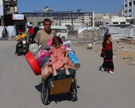 Running away from Peril to Death: Gaza City Inhabitants Grapple with Impossible Dilemma