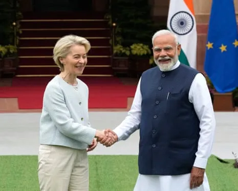 European Union Seeks Enhanced Ties with India Amid Disagreements Concerning Moscow