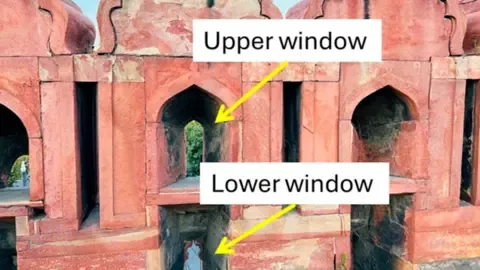 The capital's polluted atmosphere is turning the historic Red Fort dark, research confirms